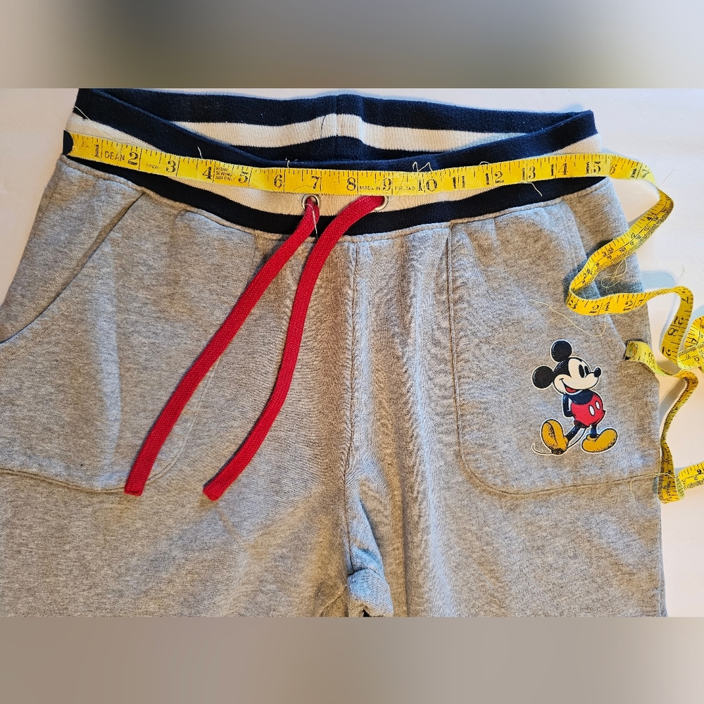 A Set Disney Gray Mickey Mouse Hoodie & Pants - Picture 3 of 10
